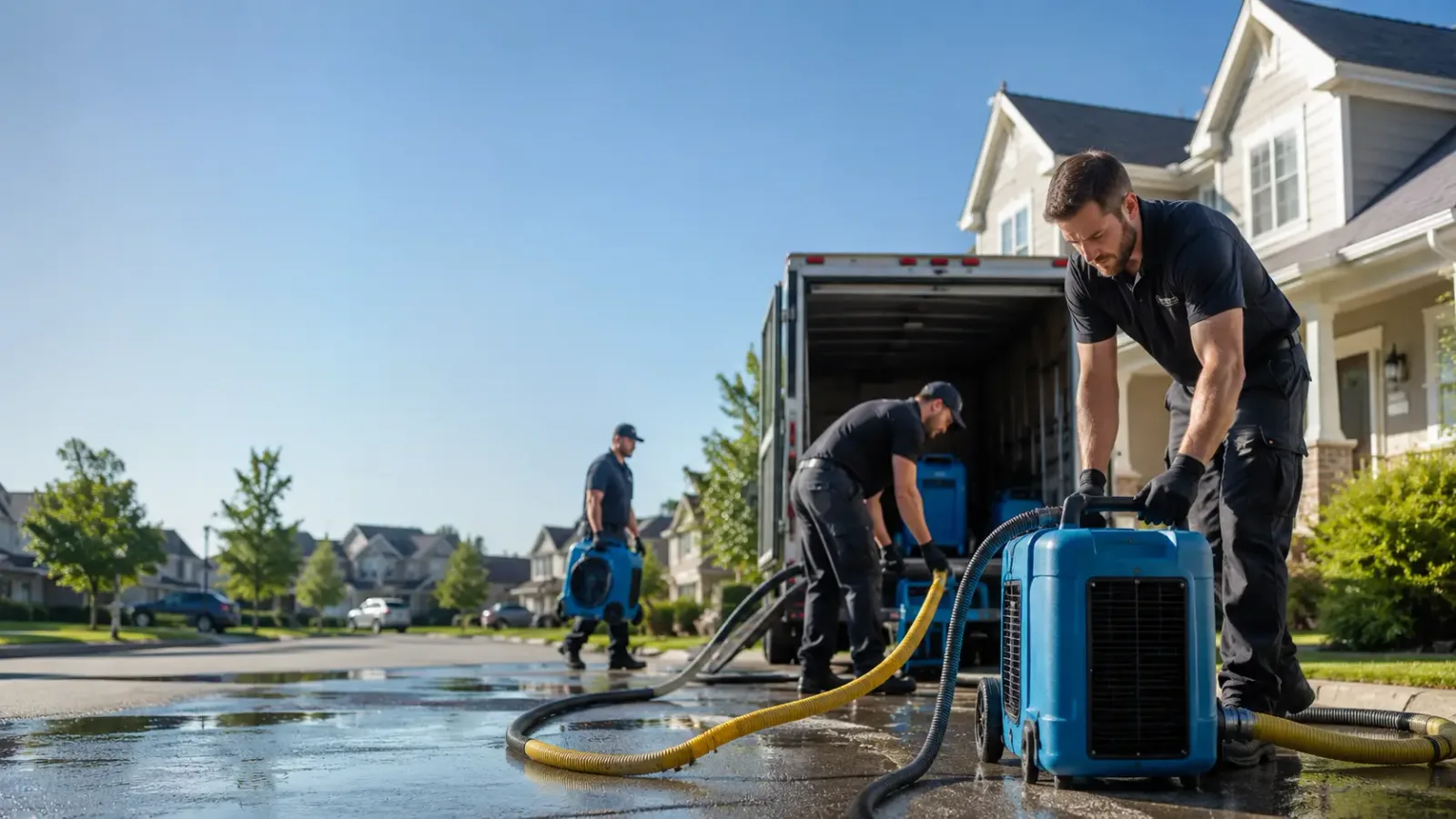 Water Damage Mitigation in Highlands, TX